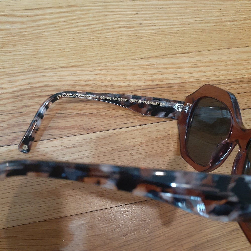 Polar Super Polarized Unisex Sunglasses OS Brown Multi Color Polar - Picture 4 of 5